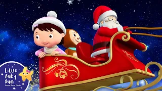 Jingle Bells! Dashing through the snow! | Little Baby Bum - Nursery Rhymes for Kids | Baby Song 123