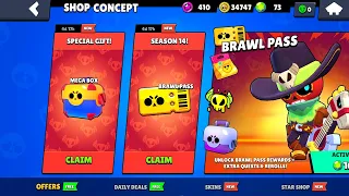 🎁 SEASON 14 GIFTS BRAWL STARS!😍 concept