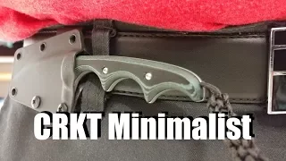 CRKT Minimalist Neck Knife (Belt Knife)