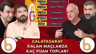 GALATASARAY'IN ÖNÜMÜZDEKİ MAÇLARI