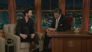 Keanu Reeves at The Late Late Show 03.10.2012