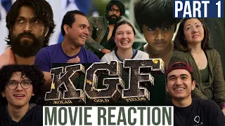 KGF: CHAPTER 1 Movie Reaction | Part 1 | Yash | Srinidhi Shetty | Ramachandra Raju | Fast Start!