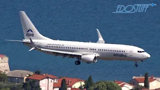 Scenic Landing Approach - AirExplore Boeing 737-800 OM-LEX - Split Airport SPU/LDSP