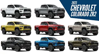 2023 Chevrolet Colorado ZR2 - All Color Options - Images | AUTOBICS