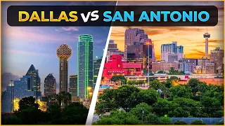 Dallas vs San Antonio Texas - Which City is Better? Honest Comparison