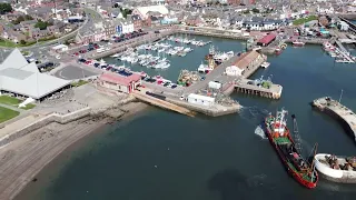 Round and about Arbroath Harbour