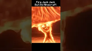 Fire Jack Jack But Its Minecraft 😎 | Incredibles 2 Movie