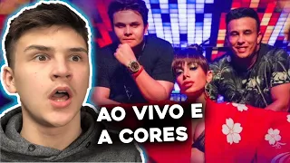 Matheus E Kauan, Anitta - Ao Vivo E A Cores ft. Anitta |🇬🇧UK Reaction