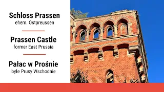 Schloss Prassen, ehem. Ostpreussen, heute Prosna, Kreis Rastenburg (heute Kętrzyn), Masuren, Polen