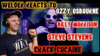 Welder Reacts to Billy Morrison, Ozzy Osbourne, Steve Stevens - Crack Cocaine