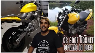 CB 600F HORNET CARBURADA - OPINIÃO DO DONO #podcast