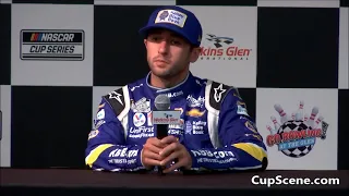 NASCAR at Watkins Glen, Aug. 2022: Chase Elliott post race