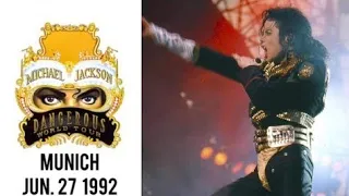 Michael Jackson Dangerous Tour Live In Munich, Germany June 27th, 1992 New Snippet