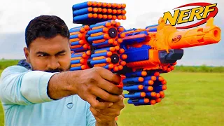 Powerful NERF GUNs Unboxing & Testing | Mad Brothers