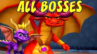 Spyro A Hero's Tail - All Bosses (No Damage)