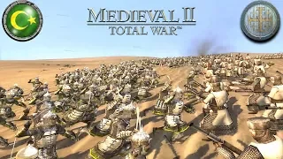 THE MUSLIM HORDES VS JERUSALEM'S KNIGHTS! 1v1 Medieval II Crusades Battle