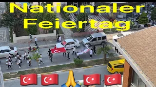 19.05.2022 Nationale Feiertag 🇹🇷 #mahmutlar #alanya #türkei #feiertag #umzug #türkei #türkei2022