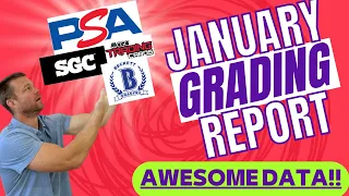 Awesome Pokémon Market Level Data! January grading report for PSA, Beckett (BGS), SGC & CGC