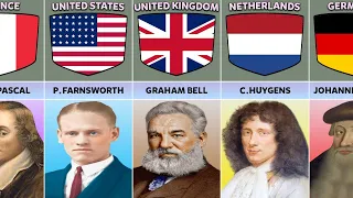 Famous Scientists and Their Inventions From Different Countries