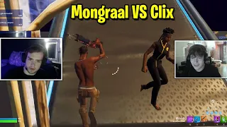 Mongraal VS Clix 1v1 Buildfights!