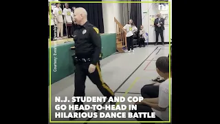 N.J. student and cop go head-to-head in dance battle