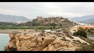 Salobreña - Vista desde El Peñón en 360 grados y 4K