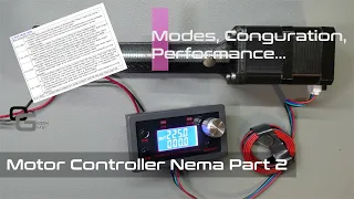 HOW-TO: Motor Controller for NEMA Motors SMC01/02 Modes and Performance Part2