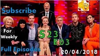 Full Graham Norton Show S23E03 Benedict Cumberbatch, Matt LeBlanc, Maxine Peake