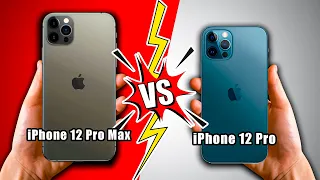 Realmente HAY una DIFERENCIA? | iPhone 12 Pro VS iPhone 12 Pro Max 🤯🚀