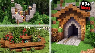 Over 50 Outdoor Ideas to IMPROVE Your Minecraft World