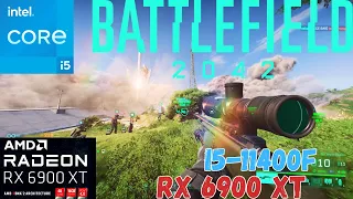 Battlefield 2042| i5-11400f + RX 6900 XT QHD Ultra Graphics