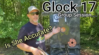 GLOCK 17 Gen 5️⃣  Accuracy Testing 🎯. Paper and Steel. Slow, Fast and Faster....