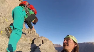 Sierragonians (Temple crag to Thunberbolt peak Traverse 2016)