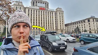 Stealth Camping BUCHAREST! 🇷🇴