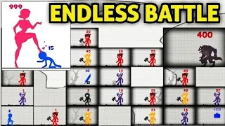 Stick Fight Endless Mobile Game || Mastering the Best Strategies for High Scores|| @M_Arslan_Gamerz