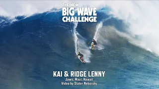 Kai & Ridge Lenny at Jaws - Big Wave Challenge 2022/23 Contender