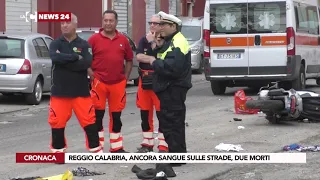 REGGIO CALABRIA, ANCORA SANGUE SULLE STRADE, DUE MORTI