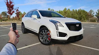 2023 Cadillac XT5 Sport AWD Platinum: Start Up, Walkaround, POV, Test Drive and Review