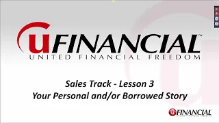 UFinancial, Sales Track, Stories, July 14, 2020