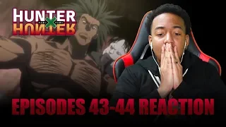 Uvo vs The Shadow Beasts! | Hunter x Hunter Ep 43-44 Reaction