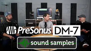 PreSonus DM-7 Drum Mic Set Sound Samples