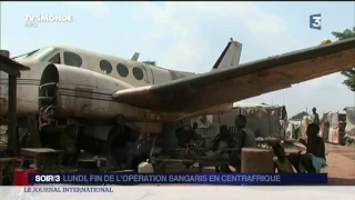Lundi, fin de l'opération Sangaris en Centrafrique