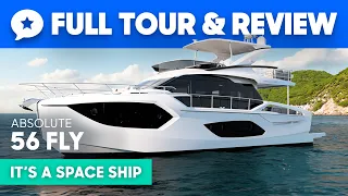 Absolute 56 Fly Yacht Tour & Review | YachtBuyer
