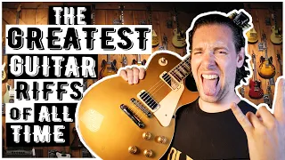 400 Greatest Guitar Riffs of ALL TIME! | ONE Hour Of EPIC RIFFAGE!!!!