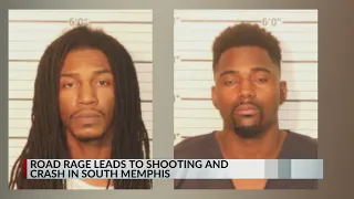 Road rage leads to shooting, crash in South Memphis