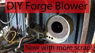 Building a DIY Blacksmiths Forge Blower pt2