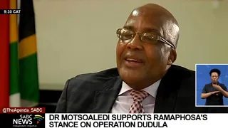 SA Immigration | Home Affairs Minister Dr Aaron Motsoaledi speaks on issues around foreign nationals