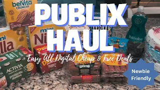 Publix Haul | Top Free & Cheap Deals | Easy All Digital