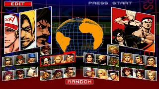 Terry/Kyo/Robert Arcade The King of Fighters '94: Re-Bout 1080p 60fps