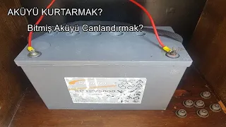 ÖLMÜŞ AKÜ TAMİRİ/AKÜLERİNİZİ KARBONAT İLE TAMİR EDEBİLİRSİNİZ!